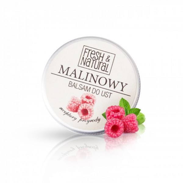 Malinowy balsam do ust (1) - kosmetyki naturalne