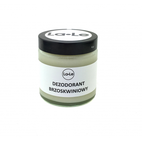 Dezodorant ekologiczny w kremie - Brzoskwinia (1) - kosmetyki naturalne