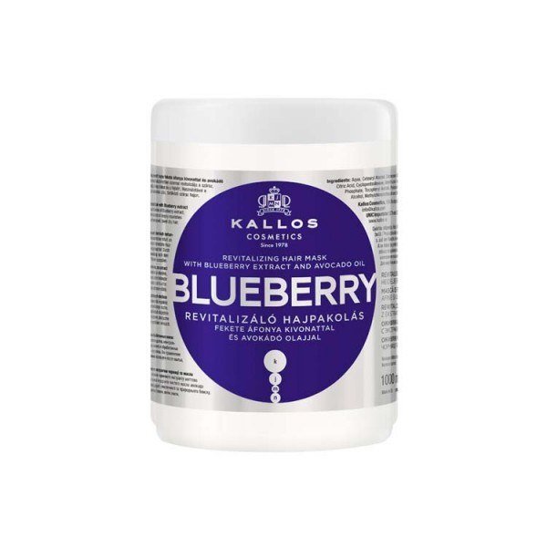 Blueberry - Maska do włosów rewitalizująca z ekstraktem z jagód (1) - kosmetyki naturalne