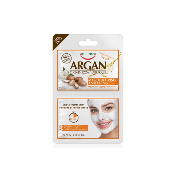Arganowa przeciwstarzeniowa maseczka do twarzy (1) - kosmetyki naturalne