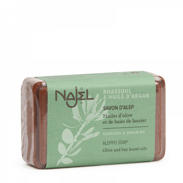 Mydło Aleppo - Olej arganowy i glinka rhassoul (1) - kosmetyki naturalne