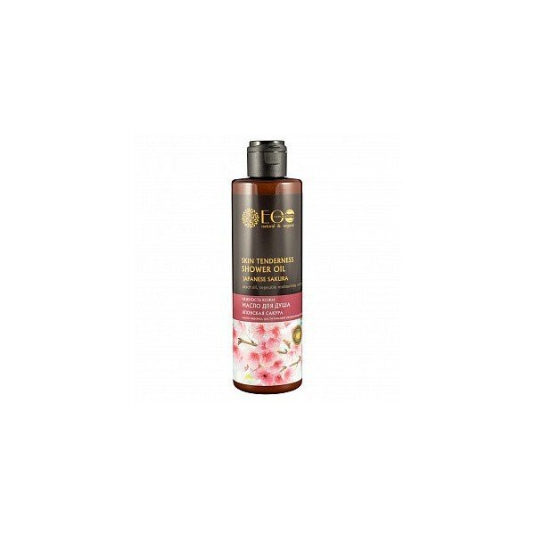 Delikatny olejek pod prysznic - Japońska Sakura (1) - kosmetyki naturalne