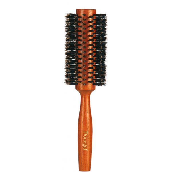 Nature Gift - Drewniana szczotko-lokówka do modelowania włosów średnia (1) - kosmetyki naturalne