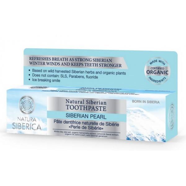 Syberyjska pasta do zębów zapewniająca świeży oddech - Perła Syberyjska (1) - kosmetyki naturalne