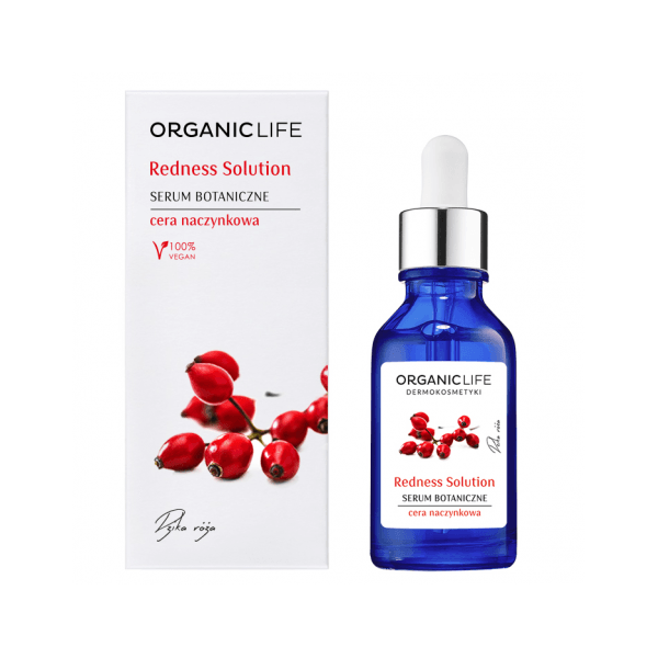 Serum botaniczne do cery naczynkowej - Redness Sollution (1) - kosmetyki naturalne
