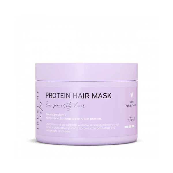 Proteinowa maska do włosów niskoporowatych, 150 g (1) - kosmetyki naturalne