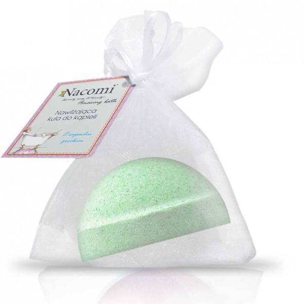 Musująca kula do kąpieli - Zielona herbata 40g (1) - kosmetyki naturalne