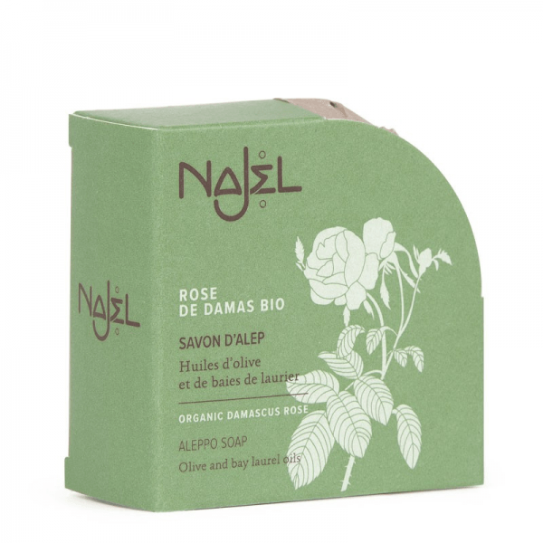 Mydło Aleppo - Róża damasceńska (1) - kosmetyki naturalne