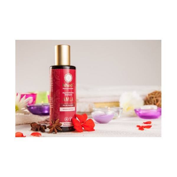 Wzmacniający szampon do włosów - Amla i ylang ylang (1) - kosmetyki naturalne