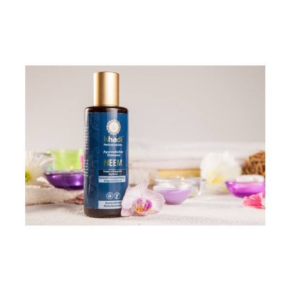 Przeciwłupieżowy szampon do włosów - Neem i rozmaryn (1) - kosmetyki naturalne