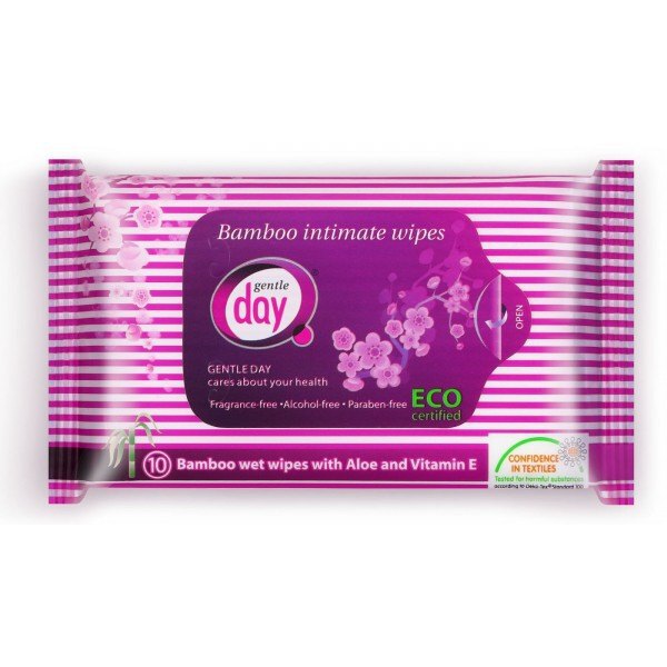 Ekologiczne chusteczki nawilżane do higieny intymnej (1) - kosmetyki naturalne