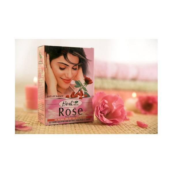 Maseczka z płatków róży - Rose (1) - kosmetyki naturalne