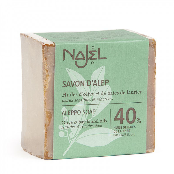 Mydło Aleppo 40% oleju laurowego (1) - kosmetyki naturalne