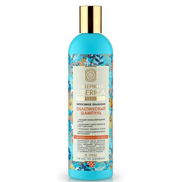 Nawilżający szampon rokitnikowy dla normalnych i suchych włosów (1) - kosmetyki naturalne