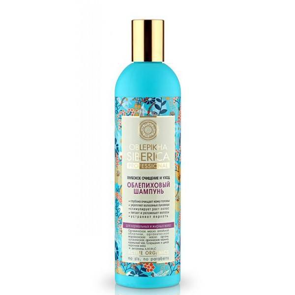 Oczyszczający szampon rokitnikowy dla normalnych i przetłuszczających się włosów (1) - kosmetyki naturalne