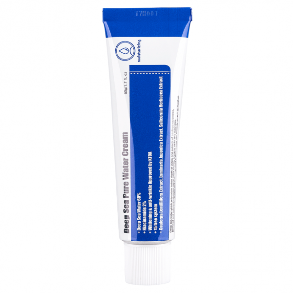 Deep Sea Pure Water Cream - Nawilżający krem na bazie wody morskiej, 50 g (1) - kosmetyki naturalne