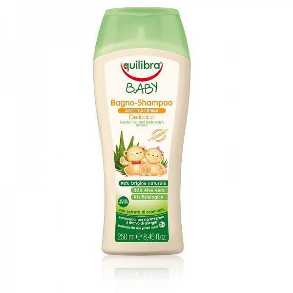Łagodny szampon aloesowy do ciała i włosów dla dzieci 0m+ (1) - kosmetyki naturalne