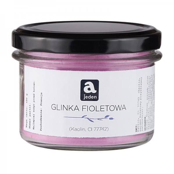 Glinka fioletowa, 100 g (1) - kosmetyki naturalne