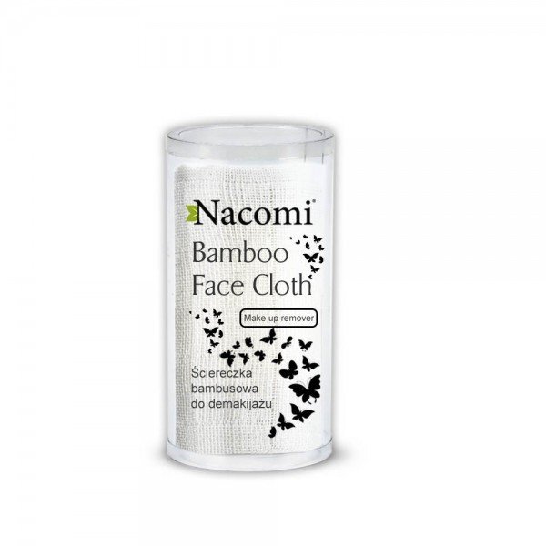 Bambusowa ściereczka do demakijażu (1) - kosmetyki naturalne