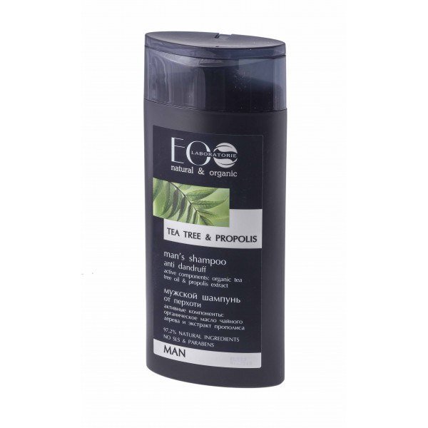 Przeciwłupieżowy szampon do włosów dla mężczyzn (1) - kosmetyki naturalne