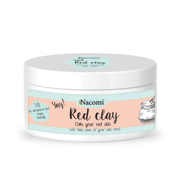 Naturalna glinka czerwona wyrównująca koloryt 100 ml (1) - kosmetyki naturalne